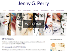 Tablet Screenshot of jennygperry.com